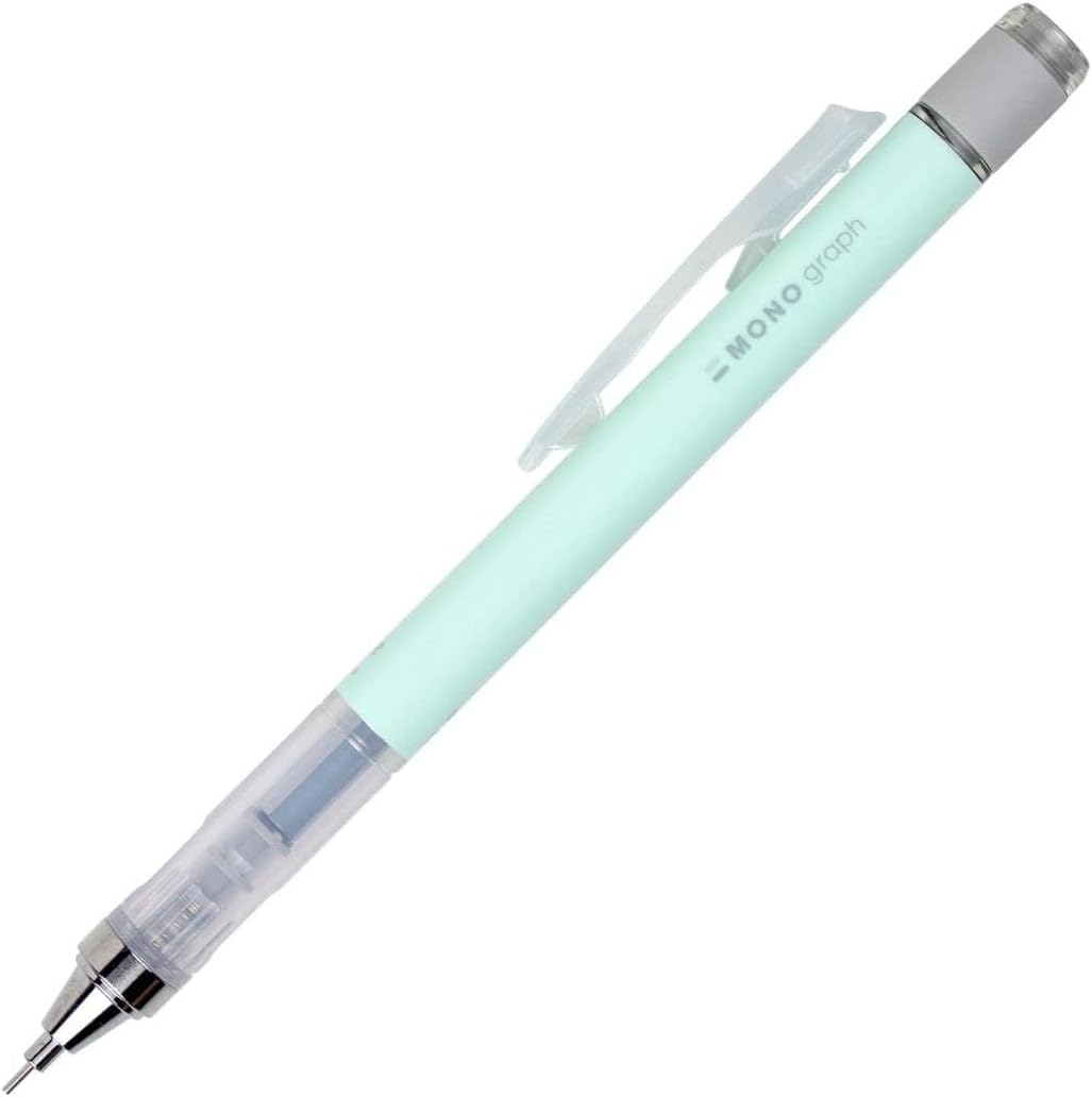 Tombow Mono Graph Mechanical Pen, 0.7 mm, Mint Green