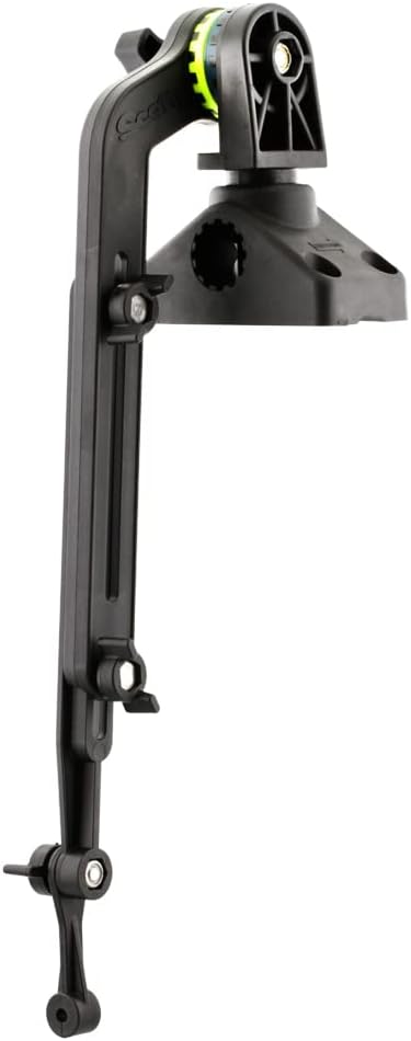 Scotty #140 Kayak/SUP Transducer Mounting Arm, Slip Disks Included, Fits All Scotty Post Mounts,Black | Fits All Scotty Post Mounts, Black