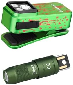 OLIGHT Oclip Pro EDC Flashlight Clip-on Light Bundle IMINI 2 EDC Rechargeable Keychain Flashlight