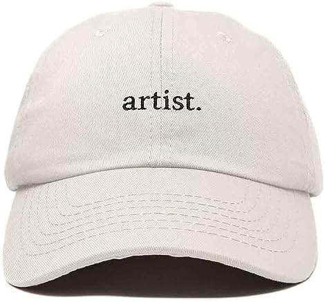 DALIX Artist Embroidered Dad Cap Cotton Baseball Hat Women