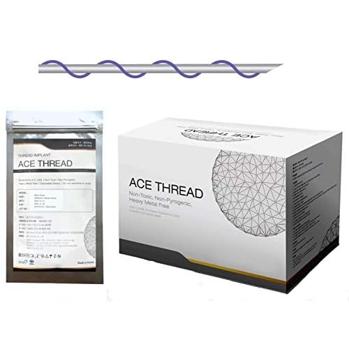 ESD ACE PDO thread lift KOREA facewhole body - Mono Screw Type 50pcs - 12 sizes 26G90