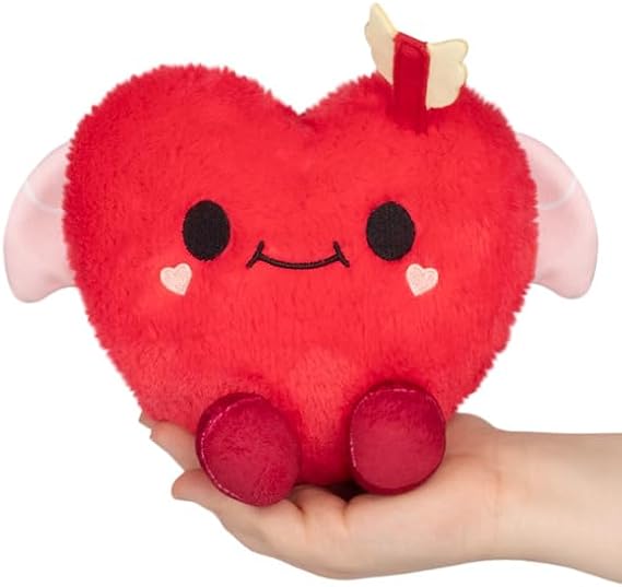 Squishable - Snugglemi Snackers Winged Heart - 9.5 in - Soft Toy Collectible Stuffed Animal - Beans