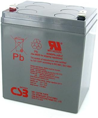 CSB HR1227W High Rate AGM Battery