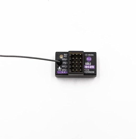 Flysky INr4-GYB 2.4G AFHDS3 Protocol RC Receiver Built-in Gyroscope | For NB4 and NB4 PRO Remote Controller