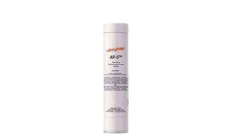 Jet-Lube AP-5 - High Temperature | Multi-purpose Grease | Bentone Clay | Water-Resistant | Molybdenum Disulfide | 14 oz.