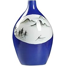 Sculpture Vase HH-CC Vase Simple Classical Rough Ceramic Vase Living Room TV Cabinet Ornaments Do Old Ceramic Vase Crafts Crafts (Color : C)