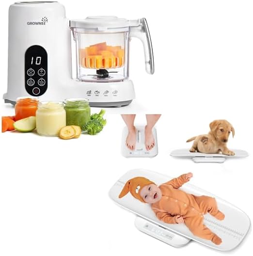 GROWNSY Baby Food Maker and Baby Scale