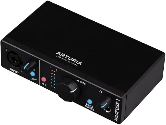 Arturia MiniFuse 1 - Siyah
