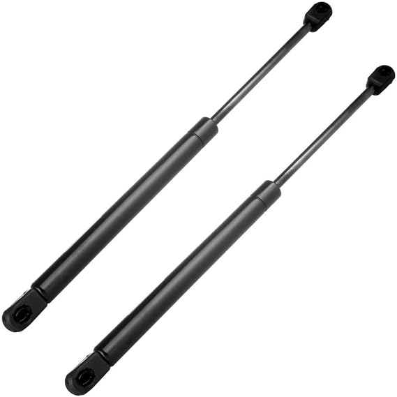 2X Front Hood Lift Support Strut Shock Spring Fits H3 6288 (Black,Steel Product)