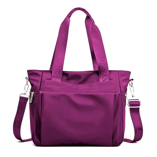 Tote Bag for Women Shoulder Bag Top Handle Hobo Handbag Satchel Bags Nylon Crossbody Bags for Travel Work Gym