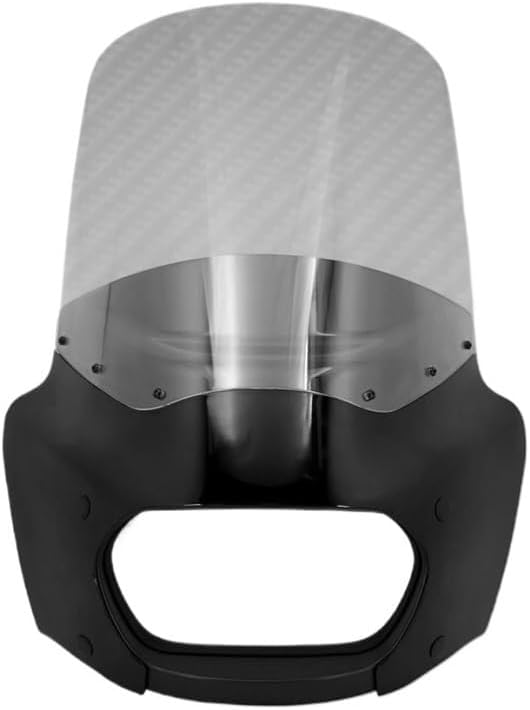 Passenger Pillion Cowl Cowl Fairing Motorcycle Windshield 15" Headlight Fairing Cover Headlamp Front Cowl For Softail For FatBob For FXFB For FXFBS 2018