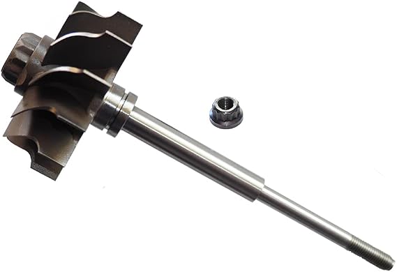 Turbo Wheel Shaft Turbine Fits for Holset HX35 HX35W HX40W HX351CW HIE HIC Cummins Dodge Truck Turbocharger 3592766 3538881 3519336 12 Blades Upgrade 70mm X 60mm