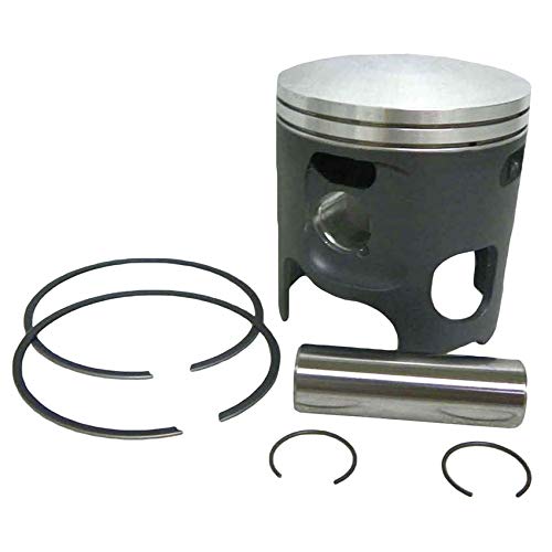 RAREELECTRICAL New 66Mm Piston Kit 2Mm Over Compatible With Yamaha Atv Banshee 350 1987-2006 2Gu116310094