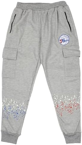 FISLL NBA Teams Cargo Jogger Sweatpants for Men