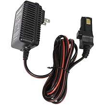 SafeAMP 12V Charger Compatible ONLY with Power Wheels Gray Battery and Orange Top Battery (1001175653, 00801-0638, 00801-1869) and SafeAmp SA-PW12V UL Listed, 12V 1A