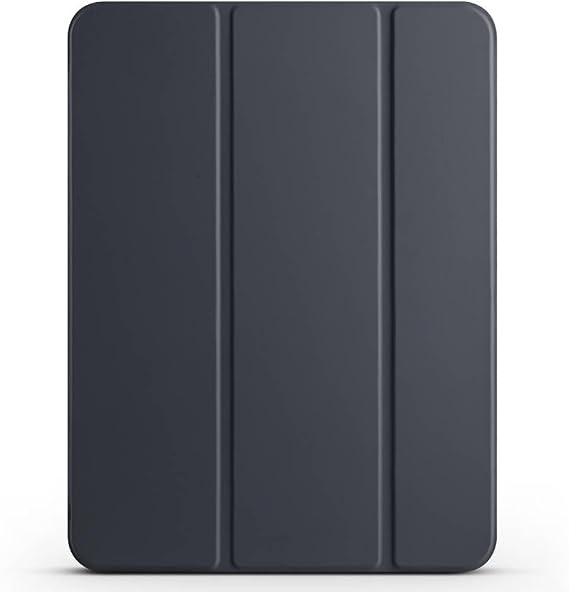Tablet Case Compatible with Apple iPad Tablet from Babylon Smart Cover Hard Transparent Cover Back with Sleep Mode Stand (Black, iPad Pro 11 2024)