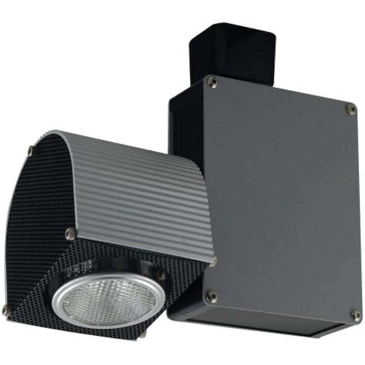 Jesco Lighting HMH703ES1620W Contempo 703 Series Metal Halide Track Light Fixture, ES16, 20 Watts, White Finish