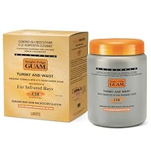 GUAM Anti-Cellulite Stomach Wraps FIR Tummy Wrap for Skin Firming & Tightening Belly Cellulite & Tummy Treatment (2.2 Lb)