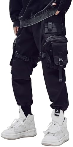 Niepce Inc Streetwear Techwear Cargo Pants for Men