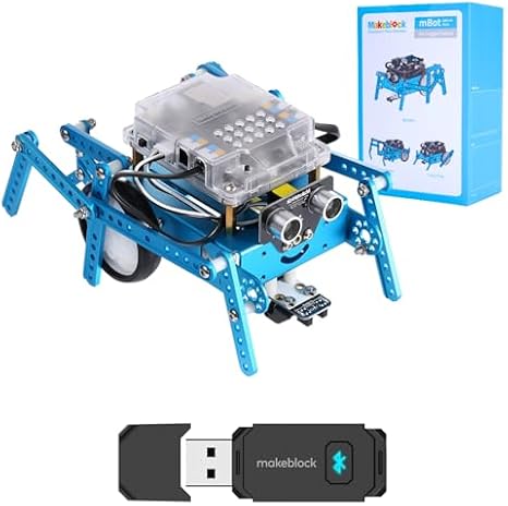 Makeblock mBot + Dongle + 6 Legs Robot Expansion Pack