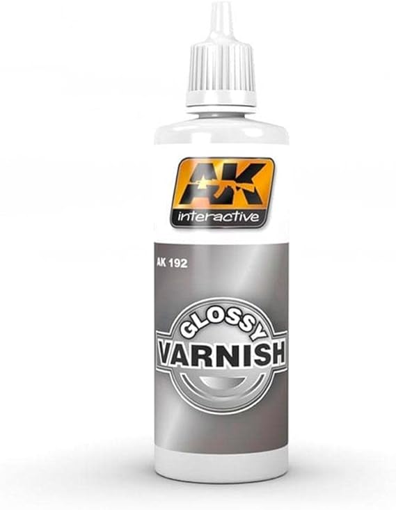 AK Interactive Glossy Acrylic Varnish (60mL Bottle)