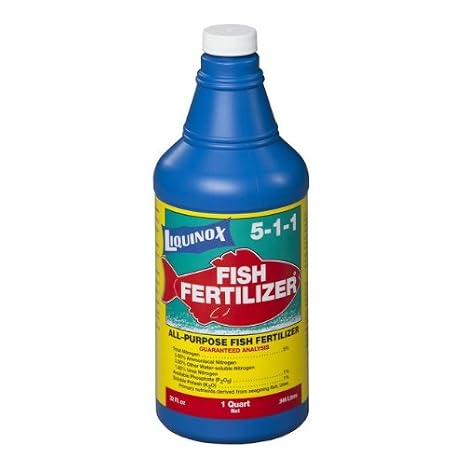 1 Quart Liquinox Fish Fertilizer 5-1-1