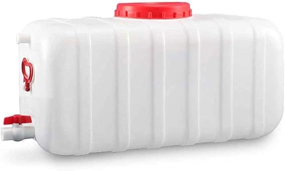 Water Container, 25L/50L/100L/150L/200L Portable Water Storage Container, Water Tank with Tap for Camping Hiking Climbing Outdoor Activities Bucket(Size:25L)