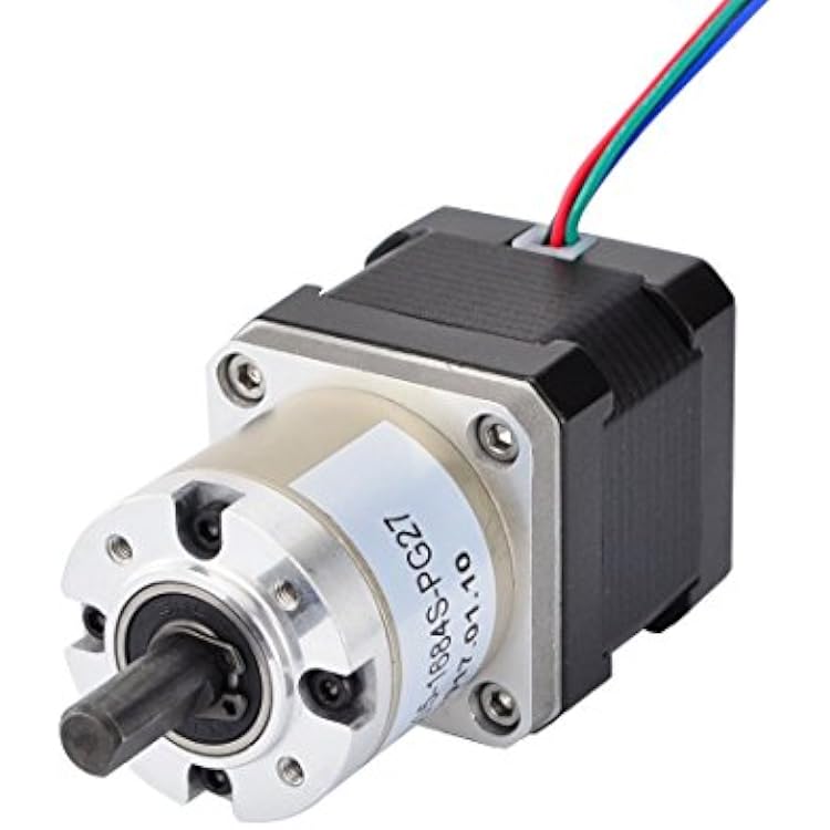 STEPPERONLINE 27:1 Planetary Gearbox Nema 17 Stepper Motor 1.68A for DIY CNC Robot 3D Printer
