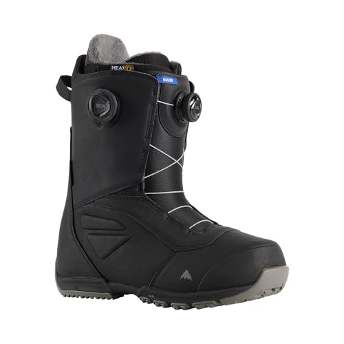 Burton Mens Ruler BOA Snowboard Boots, Size 7.5, Black