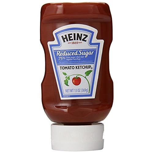 Heinz, Ketchup, Reduced Sugar, Pack of 6, Size - 13 Ounce Pack of 6