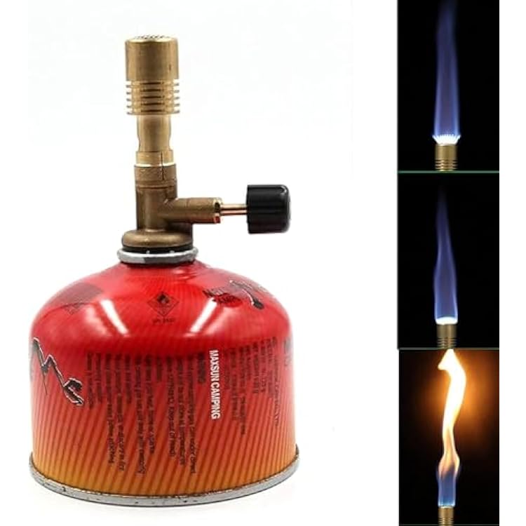 Portable Countertop Burner, Portable Bunsen Burner, Gas BlowtorchSchool Laboratory Large-Capacity Gas Burner, Ideal for Lab or HomeBrass Material, for Lab Equipment Clinic Use