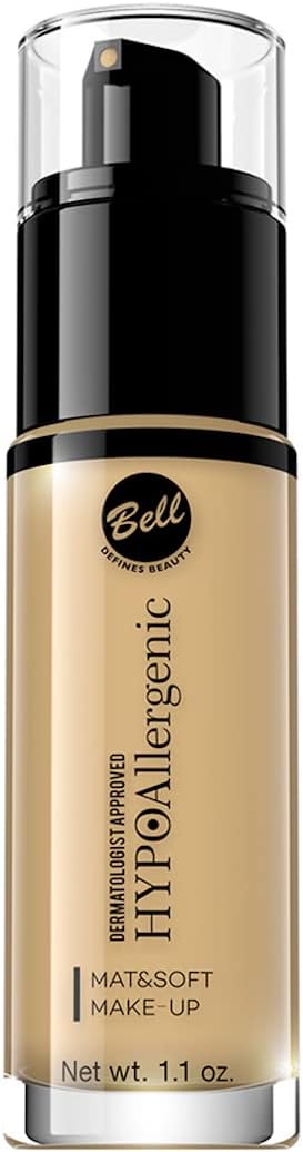Bell HYPOAllergenic, MatSoft Makeup 3 30 g, Sunny Bend, 31 g