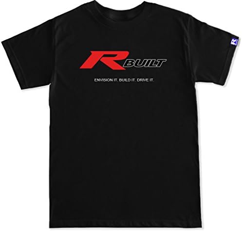 FTD Apparel R Built Mens Type R Built FK8 Engine T Shirt