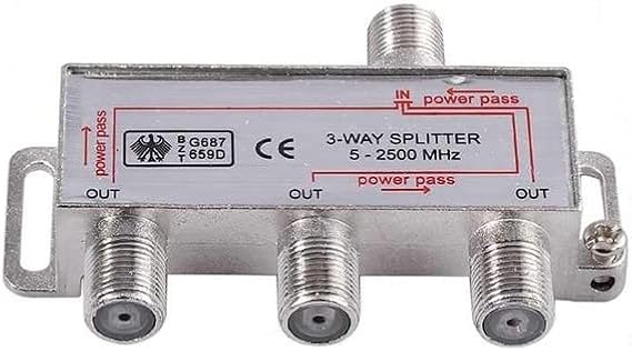 1 Giriş 3 Çikiş 3 Lü Splitter Anten Dağitici Uydu Çoklayici 3 Lü Splitter Anten Dağitici Uydu Çoklayici Full Hd