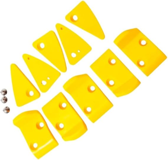 CORGHI Tire Changer Leverless Mount Head Inserts Plastic Protectors Yellow Guard