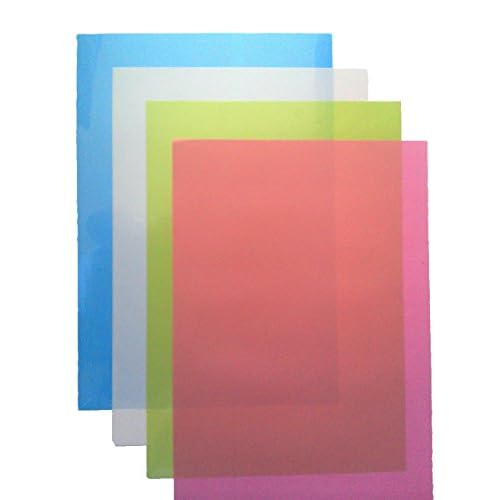 3M 261X Aluminum Oxide Lapping Film, 9 x 13, Multiple Grit Bundle Package, One Each 0.3m, 1m, 3m, and 9m