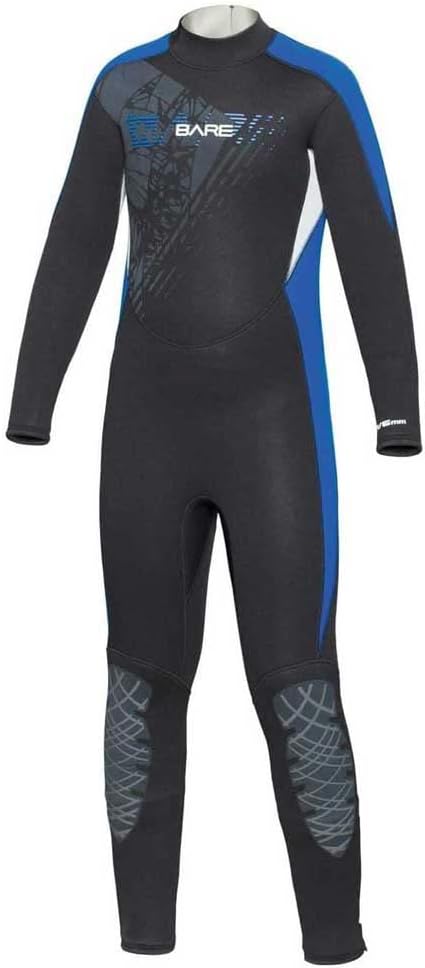 Bare Youth Kids 7/6mm Manta Wetsuit Full Sun Guard Swim