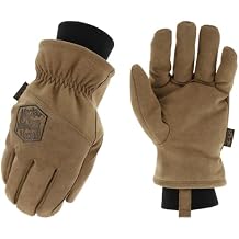 Mechanix Wear ColdWork Insulated Driver - Insulated Leather Gloves for Winter Work - Water-Resistant - Secure Fit - Touchscreen-Capable - Durable - X-Large - Brown