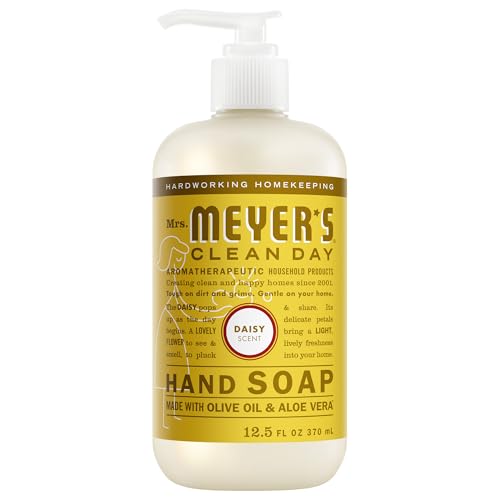 MRS. MEYERS CLEAN DAY Hand Soap, Daisy Scent, 12.5 Fl Oz Bottle
