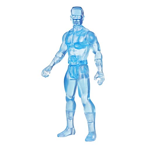 Hasbro Marvel Legends 3.75-inch Retro 375 Collection Iceman Action Figure Toy, Blue
