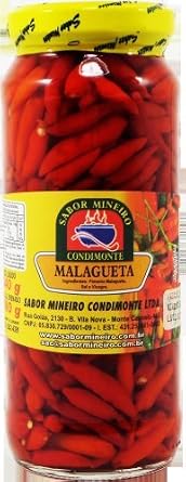 Sabor Mineiro Pimenta Malagueta 12oz 300g