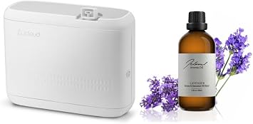 JCLOUD Smart Scent Air Machine & Lavender Essential Oils 100ML for Diffuser