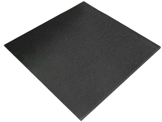 Rubber Flooring Mat for Home Gym and Fitness Room - Impact-Resistant, Non-Slip Workout Exercise Mat with Durable and High-Performance Recycled Rubber (from car Tyres).