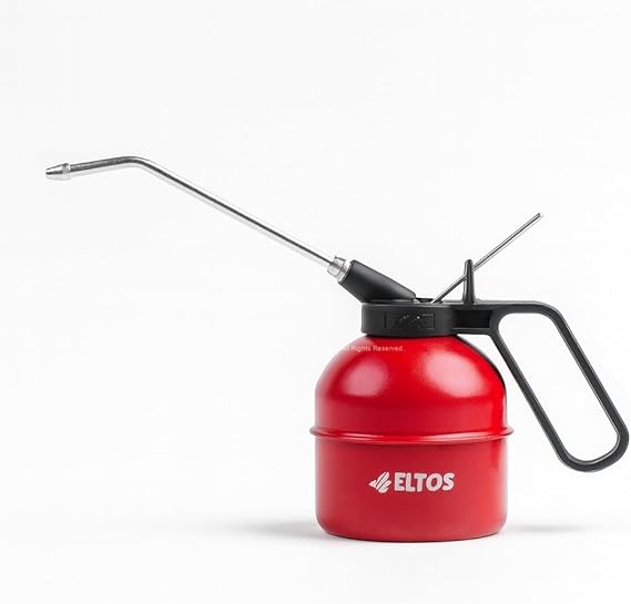 Eltos Metal Yağdanlık, Endüstriyel Yağlama Şişesi, Makine Yağı, İnce Akıtma Uç, Sızdırmaz Kapak, Otomotiv, CNC, Bakım Yağlık, Dayanıklı, Metal Uçlu, Kontrollü Akış, Ergonomik Tutuş (300 cc)