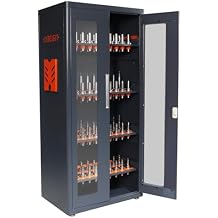 Large Capacity CNC Tool Holder Storage Cabinet with Lock, Multi-Purpose CNC Tool Storage Rack Organizers, Machine CNC Tool Storage System for Warehouses Factory Machining Centers