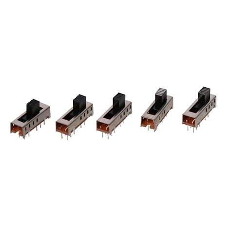 Micro Slide Switch 5pcs 4 Position Mini 5mm Toggle Micro Switch Miniature 10P 2P4T Toggle Switch