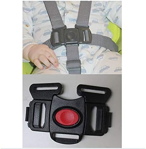 Black 5 Point Harness Buckle Clip Replacement Part for Graco Duet Sway Swing Rocker Bouncer Seat Safety for Babies, Toddlers, Kids, Children