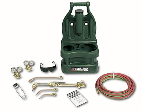 Victor TurboTorch 0386-1335 TTV-100-CP Tote Kit, Oxy-Acetylene, without Tanks
