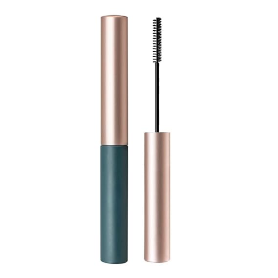 Waterproof Mascara with Fine Brush for Tiny and Lower Lashes, No Clumping, Long-lasting, Thickening, Black
