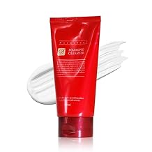 Foaming Cleanser Rich Creamy Face Wash with Protease Enzymes and Bio Peptides for Pore Refining and Makeup Removal 5.07 fl oz